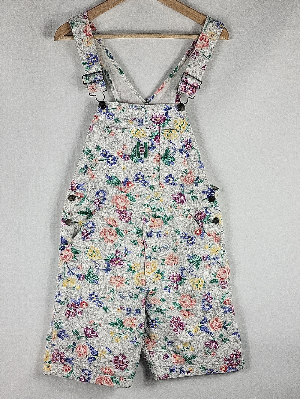 Ikeda Rare Floral Shorts Overalls / Shortalls